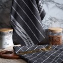 Komplet ścierek kuchennych 2szt 50x70 Rubi stalowa paski Eurofirany Komplet ścierek kuchennych 2szt 50x70 Rubi stalowa paski Eurofirany