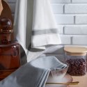 Komplet ścierek kuchennych 2szt 50x70 Sofia srebrna paski Eurofirany Komplet ścierek kuchennych 2szt 50x70 Sofia srebrna paski Eurofirany