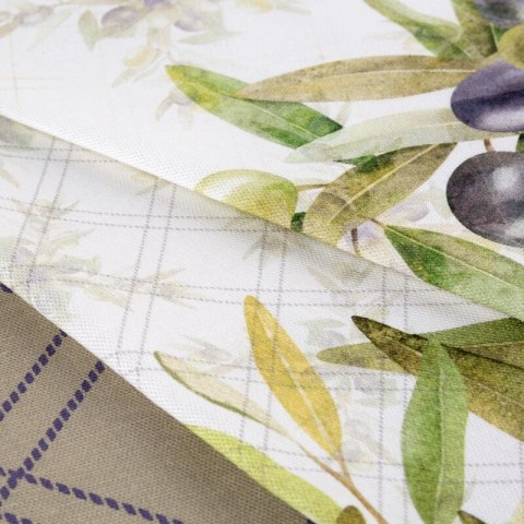 Komplet ścierek kuchennych 3szt 50x75 Olive zielona biała liście oliwki Eurofirany Komplet ścierek kuchennych 3szt 50x75 Olive zielona biała liście oliwki Eurofirany