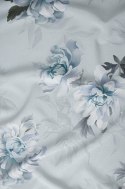 Pościel satynowa 160x200 niebieska kwiaty zapinana na suwak 5067 B - Karo Satin 160 Pościel satynowa 160x200 niebieska kwiaty zapinana na suwak 5067 B - Karo Satin 160