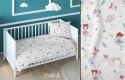 Poszewka bawełniana 40x40 baletnica biała kolorowa dziecięca zapinana na suwak 3546 B KARO Kraina Snów Poszewka bawełniana 40x40 baletnica biała kolorowa dziecięca zapinana na suwak 3546 B KARO Kraina Snów
