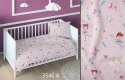 Poszewka bawełniana 40x40 baletnica różowa dziecięca zapinana na suwak 3546 A KARO Kraina Snów Poszewka bawełniana 40x40 baletnica różowa dziecięca zapinana na suwak 3546 A KARO Kraina Snów