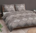 Poszewka bawełniana 40x40 beżowa liście zapinana na suwak 4831 A KARO Bawełna Max Poszewka bawełniana 40x40 beżowa liście zapinana na suwak 4831 A KARO Bawełna Max