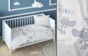 Poszewka bawełniana 40x40 krokodyle biała szara dziecięca zapinana na suwak 2899 C KARO Kraina Snów Poszewka bawełniana 40x40 krokodyle biała szara dziecięca zapinana na suwak 2899 C KARO Kraina Snów