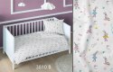 Poszewka bawełniana 40x40 królik balet biała kolorowa dziecięca zapinana na suwak 3810 B KARO Kraina Snów Poszewka bawełniana 40x40 królik balet biała kolorowa dziecięca zapinana na suwak 3810 B KARO Kraina Snów