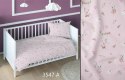 Poszewka bawełniana 40x40 króliki różowa dziecięca zapinana na suwak 3547 A KARO Kraina Snów Poszewka bawełniana 40x40 króliki różowa dziecięca zapinana na suwak 3547 A KARO Kraina Snów