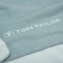 Koc bawełniany akrylowy 150x200 Tom Tailor miętowy seledynowy jednobarwny żakardowy Koc bawełniany akrylowy 150x200 Tom Tailor miętowy seledynowy jednobarwny żakardowy
