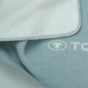 Koc bawełniany akrylowy 150x200 Tom Tailor miętowy seledynowy jednobarwny żakardowy Koc bawełniany akrylowy 150x200 Tom Tailor miętowy seledynowy jednobarwny żakardowy