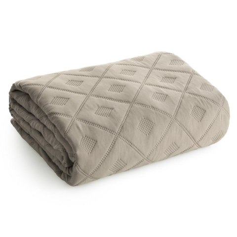Narzuta dekoracyjna 200x220 Alara 6 beżowa ciemna romby pikowana D91 Narzuta dekoracyjna 200x220 Alara 6 beżowa ciemna romby pikowana D91