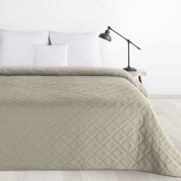 Narzuta dekoracyjna 200x220 Alara 6 beżowa ciemna romby pikowana D91