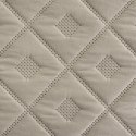 Narzuta dekoracyjna 200x220 Alara 6 beżowa ciemna romby pikowana D91 Narzuta dekoracyjna 200x220 Alara 6 beżowa ciemna romby pikowana D91