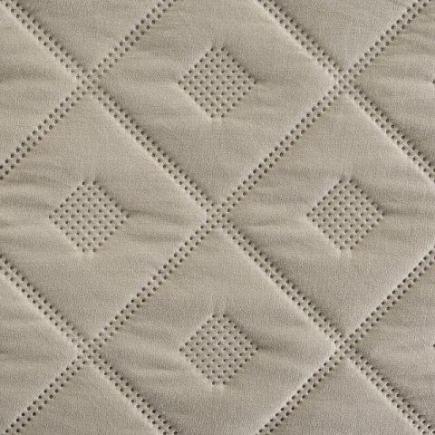 Narzuta dekoracyjna 200x220 Alara 6 beżowa ciemna romby pikowana D91 Narzuta dekoracyjna 200x220 Alara 6 beżowa ciemna romby pikowana D91
