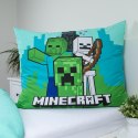 Pościel bawełniana 140x200 Minecraft Mobs Here niebieska zielona poszewka 70x90 JF 02 Pościel bawełniana 140x200 Minecraft Mobs Here niebieska zielona poszewka 70x90 JF 02
