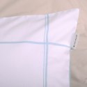 Pościel bawełniana 140x200 Tom Tailor błękitna biała kratka Renforce poszewka 70x90 Pościel bawełniana 140x200 Tom Tailor błękitna biała kratka Renforce poszewka 70x90