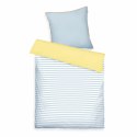 Pościel bawełniana 140x200 Tom Tailor błęktina żółta pasy Perkal poszewka 70x90 Pościel bawełniana 140x200 Tom Tailor błęktina żółta pasy Perkal poszewka 70x90