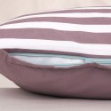 Pościel bawełniana 140x200 Tom Tailor wrzosowa fioletowa pasy Renforce poszewka 70x90 Pościel bawełniana 140x200 Tom Tailor wrzosowa fioletowa pasy Renforce poszewka 70x90