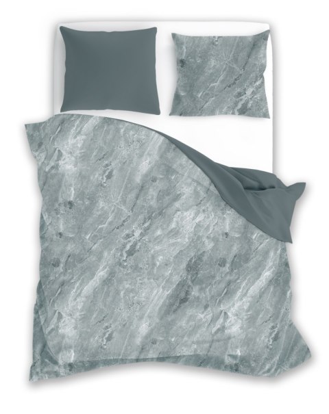 Pościel bawełniana 160x200 Pure 14 szara marmur Faro Pościel bawełniana 160x200 Pure 14 szara marmur Faro