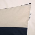 Pościel bawełniana 200x220 Tom Tailor granatowa beżowa pasy Renforce poszewki 80x80 Pościel bawełniana 200x220 Tom Tailor granatowa beżowa pasy Renforce poszewki 80x80