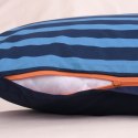 Pościel bawełniana 200x220 Tom Tailor niebieska granatowa pasy Renforce poszewki 80x80 Pościel bawełniana 200x220 Tom Tailor niebieska granatowa pasy Renforce poszewki 80x80