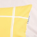 Pościel bawełniana 200x220 Tom Tailor żółta biała kratka Renforce poszewki 80x80 Pościel bawełniana 200x220 Tom Tailor żółta biała kratka Renforce poszewki 80x80