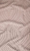Pościel satynowa 140x200 beżowa geometria zapinana na suwak 4878 D - Karo Satin 160 Pościel satynowa 140x200 beżowa geometria zapinana na suwak 4878 D - Karo Satin 160