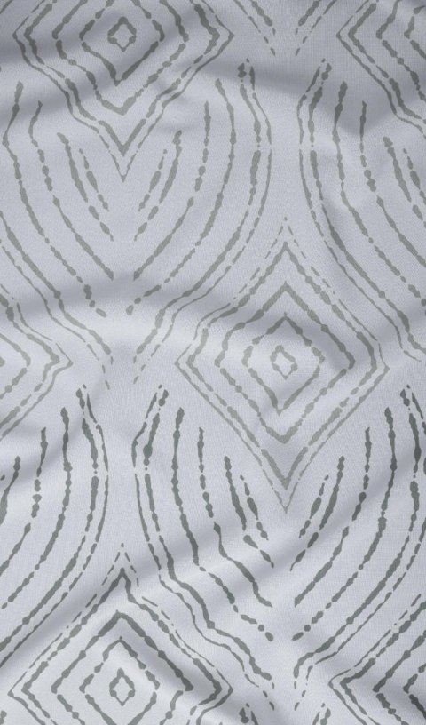 Pościel satynowa 140x200 szara geometria zapinana na suwak 4878 C - Karo Satin 160 Pościel satynowa 140x200 szara geometria zapinana na suwak 4878 C - Karo Satin 160