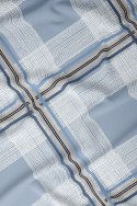 Poszewka satynowa 40x40 niebieska kratka zapinana na suwak 5068 B - Karo Satin 160 Poszewka satynowa 40x40 niebieska kratka zapinana na suwak 5068 B - Karo Satin 160