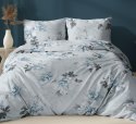Poszewka satynowa 40x40 niebieska kwiaty zapinana na suwak 5067 B - Karo Satin 160 Poszewka satynowa 40x40 niebieska kwiaty zapinana na suwak 5067 B - Karo Satin 160