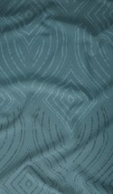 Poszewka satynowa 40x40 turkusowa geometria zapinana na suwak 4878 B - Karo Satin 160 Poszewka satynowa 40x40 turkusowa geometria zapinana na suwak 4878 B - Karo Satin 160
