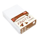 Prześcieradło frotte z gumką 140x200 białe 001 PRANE UŻYWANE grube 200g/m2 KARO Prześcieradło frotte z gumką 140x200 białe 001 PRANE UŻYWANE grube 200g/m2 KARO