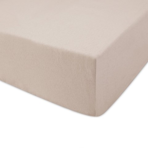 Prześcieradło jersey z gumką 160x200 018 beżowe Darymex Prześcieradło jersey z gumką 160x200 018 beżowe Darymex