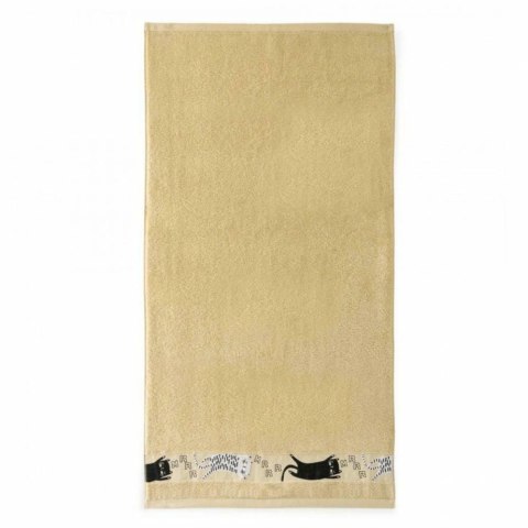 Ręcznik 30x50 Koty beżowy jasny 400g/m2 frotte bawełniany dziecięcy do przedszkola Zwoltex Ręcznik 30x50 Koty beżowy jasny 400g/m2 frotte bawełniany dziecięcy do przedszkola Zwoltex