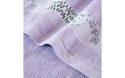 Ręcznik 30x50 Koty fioletowy 400g/m2 frotte bawełniany dziecięcy do przedszkola Zwoltex Ręcznik 30x50 Koty fioletowy 400g/m2 frotte bawełniany dziecięcy do przedszkola Zwoltex