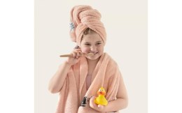 Ręcznik 30x50 Koty pudrowy róż 400g/m2 frotte bawełniany dziecięcy do przedszkola Zwoltex