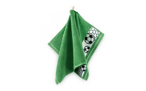 Ręcznik 30x50 Piłki zielony 400g/m2 frotte bawełniany dziecięcy do przedszkola Zwoltex Ręcznik 30x50 Piłki zielony 400g/m2 frotte bawełniany dziecięcy do przedszkola Zwoltex