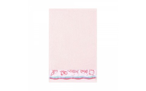 Ręcznik 30x50 Syrenki różowy 400 g/m2 frotte bawełniany dziecięcy do przedszkola Zwoltex Ręcznik 30x50 Syrenki różowy 400 g/m2 frotte bawełniany dziecięcy do przedszkola Zwoltex