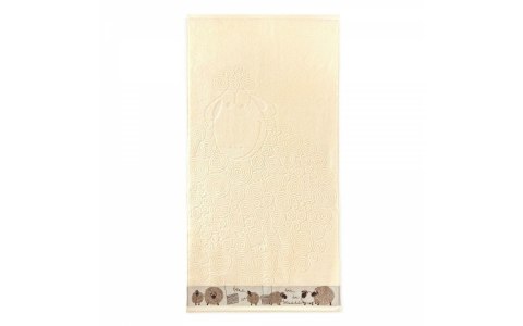 Ręcznik 30x50 The Sheeps Owce kremowy 400 g/m2 frotte bawełniany dziecięcy do przedszkola Zwoltex Ręcznik 30x50 The Sheeps Owce kremowy 400 g/m2 frotte bawełniany dziecięcy do przedszkola Zwoltex