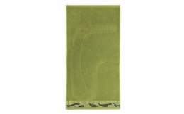 Ręcznik 70x130 Crocco krokodyl zielony 400g/m2 frotte bawełniany dziecięcy Zwoltex