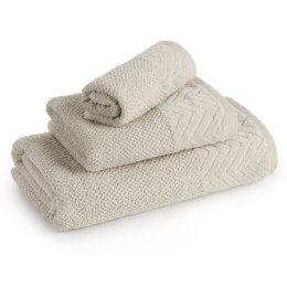 Ręcznik Loren 70x140 03 beżowy jasny 500g/m2 frotte Eurofirany