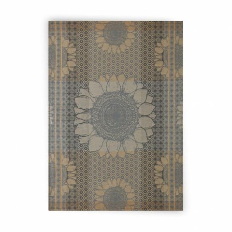 Ścierka kuchenna 50x70 Sunflowers szara bawełniana do naczyń 9697/4 Zwoltex