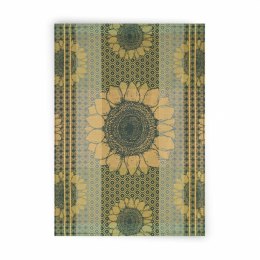 Ścierka kuchenna 50x70 Sunflowers zielona bawełniana do naczyń 9697/2 Zwoltex