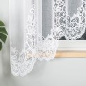 BERENIKA Firanka żakardowa gotowa, szerokość 300 x wysokość 180cm, kolor 001 biały 004304/FBL/001/300180/1 BERENIKA Firanka żakardowa gotowa, szerokość 300 x wysokość 180cm, kolor 001 biały 004304/FBL/001/300180/1