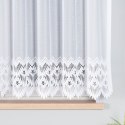 FELICJA Firanka żakardowa gotowa ze wzorem na samym dole na prosto, szerokość 300 x wysokość 160cm, kolor 001 biały 018989/FBP/0 FELICJA Firanka żakardowa gotowa ze wzorem na samym dole na prosto, szerokość 300 x wysokość 160cm, kolor 001 biały 018989/FBP/0