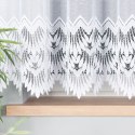 FELICJA Firanka żakardowa gotowa ze wzorem na samym dole na prosto, szerokość 300 x wysokość 160cm, kolor 001 biały 018989/FBP/0 FELICJA Firanka żakardowa gotowa ze wzorem na samym dole na prosto, szerokość 300 x wysokość 160cm, kolor 001 biały 018989/FBP/0