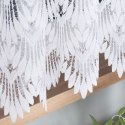 FELICJA Firanka żakardowa gotowa ze wzorem na samym dole na prosto, szerokość 300 x wysokość 160cm, kolor 001 biały 018989/FBP/0 FELICJA Firanka żakardowa gotowa ze wzorem na samym dole na prosto, szerokość 300 x wysokość 160cm, kolor 001 biały 018989/FBP/0