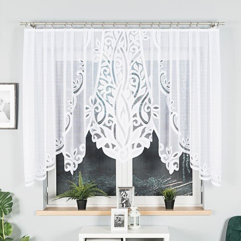Firana 300x140 Pola biała żakardowa gotowa 019368/FBL/001/300140/1 Firana 300x140 Pola biała żakardowa gotowa 019368/FBL/001/300140/1