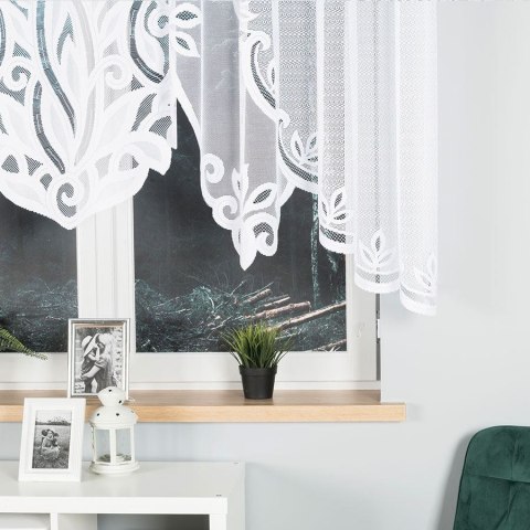 Firana 300x140 Pola biała żakardowa gotowa 019368/FBL/001/300140/1 Firana 300x140 Pola biała żakardowa gotowa 019368/FBL/001/300140/1