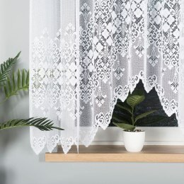 Firanka żakardowa gotowa 300x160 Nadia biała 017794/FBL/001/300160/1