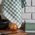 Komplet ścierek kuchennych 3szt 50x70 Lucy zielona biała kratka Eurofirany Komplet ścierek kuchennych 3szt 50x70 Lucy zielona biała kratka Eurofirany