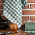 Komplet ścierek kuchennych 3szt 50x70 Lucy zielona biała kratka Eurofirany Komplet ścierek kuchennych 3szt 50x70 Lucy zielona biała kratka Eurofirany